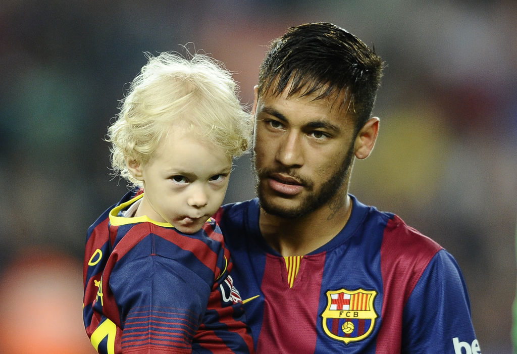 Neymar et son fils